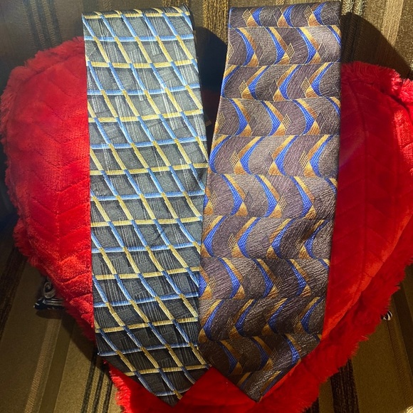 TIE BUNDLE SET OF 2 MEN’S  TIES 👕 - Picture 1 of 6